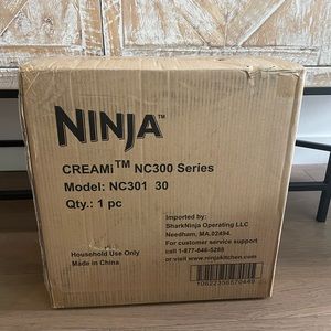 Ninja Creami NEW IN BOX - 7 one touch programs - Cloud Silver